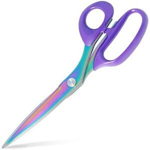 Titanium Coating Fabric Scissors Professional Tailor Sharp Stainless Steel Blade